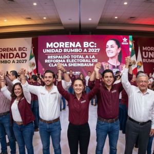 Morena-en-Baja-California-respalda-la-reforma-electoral-de-Sheinbaum-y-llama-a-la-unidad-rumbo-a-2027