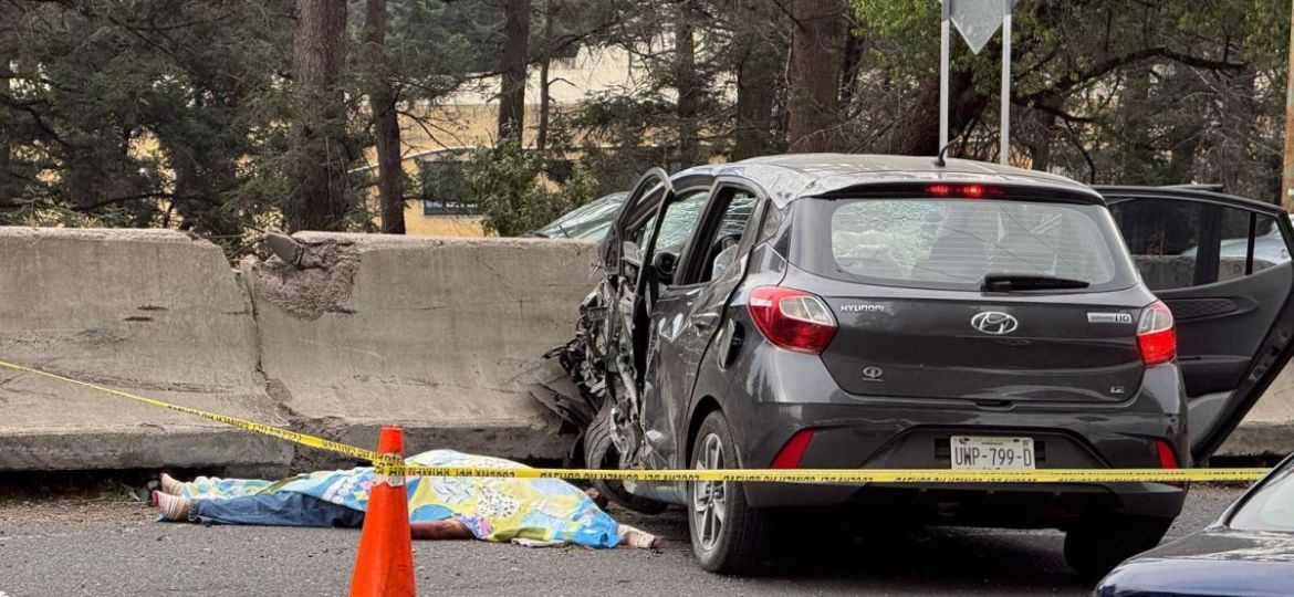 Choque-en-la-carretera-Mexico–Toluca-a-la-altura-de-La-Pila-en-Cuajimalpa-deja-al-menos-una-persona-muerta