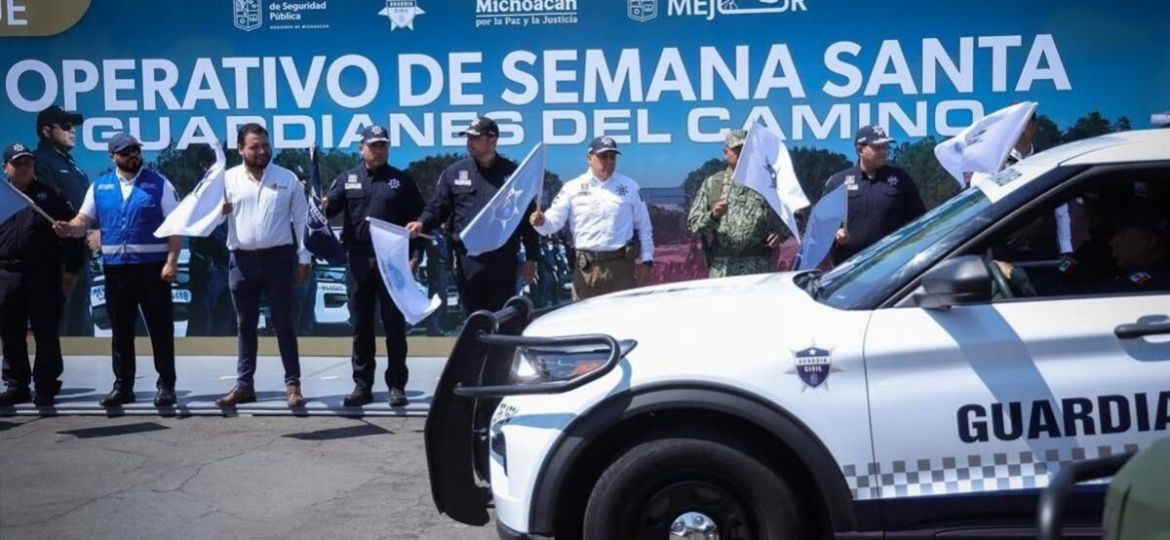 SSP-de-Michoacan-despliega-Guardianes-del-Camino-y-mas-de-2000-efectivos-para-auxilio-vial-en-Semana-Santa
