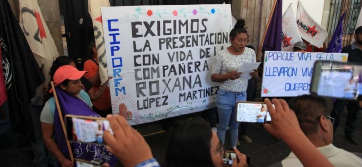 Familiares-y-CIPO‑RFM-exigen-acelerar-investigacion-por-desaparicion-de-Roxana-Lopez-en-Oaxaca