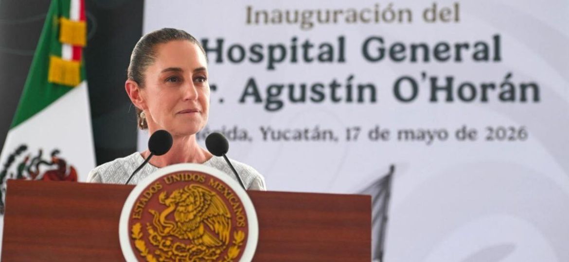 Sheinbaum-inaugura-en-Merida-el-Hospital-General-Dr.-Agustin-OHoran-Yucatan-se-incorpora-al-IMSS-Bienestar